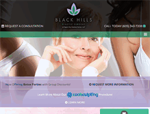 Tablet Screenshot of blackhillsplasticsurgery.com